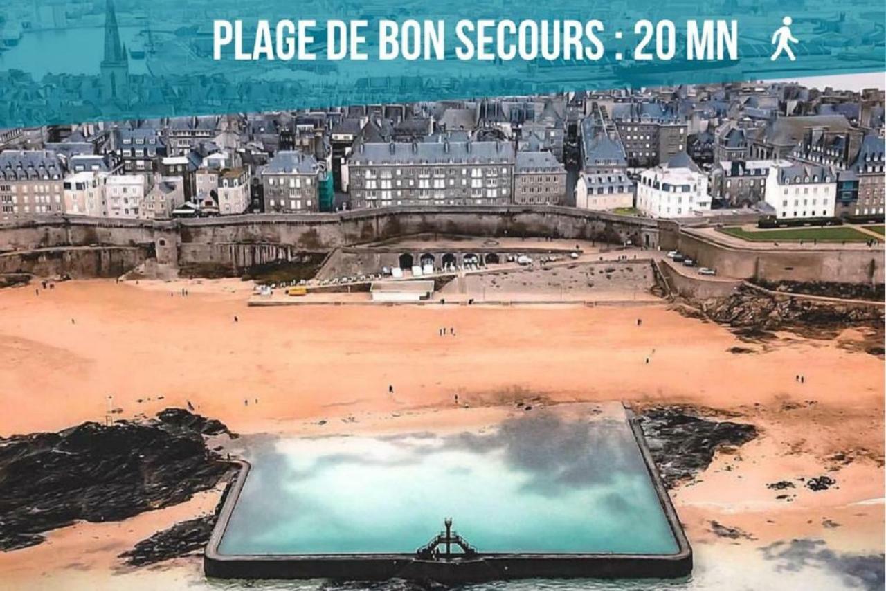 Apartment Entier Malo Vue Mer, Proche Ferry, Commerces Et Solidor 50 M Saint-Malo