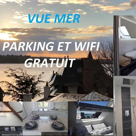 Logement Entier Saint Malo Vue Mer, Proche Ferry, Commerces Et Plage Solidor 50 M Buitenkant foto